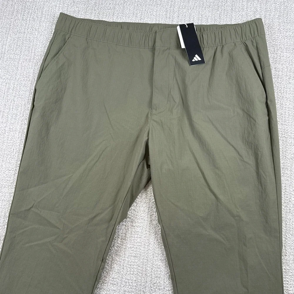 NEW Adidas Mens 2XL Olive Green Ripstop Jogger Pants HY5381